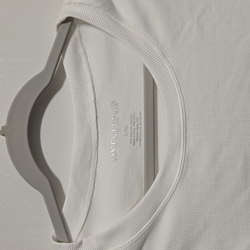 One Step Up Ribbed Tee - Picture 2 of 3